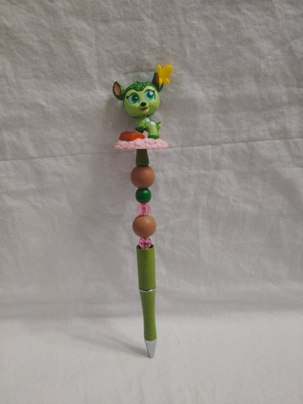 Disney Doorable- Spring Bambi- Handmade Beaded Pen